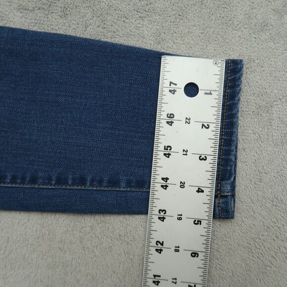 Madewell Jeans Women's Size 26 Blue Mid-Rise Roadtripper Denim Pants 28" Inseam - Picture 5 of 16